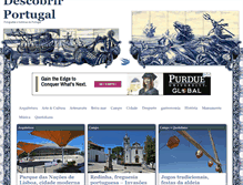 Tablet Screenshot of descobrir-portugal.com